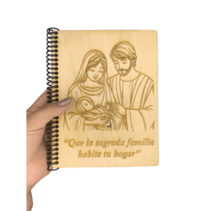 Libreta personalizada en MDF: imagen 3