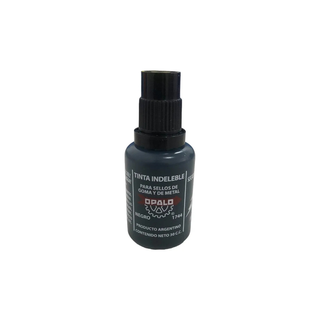 Tinta Opalo 1744 Negra 30cc. Negra: imagen 1