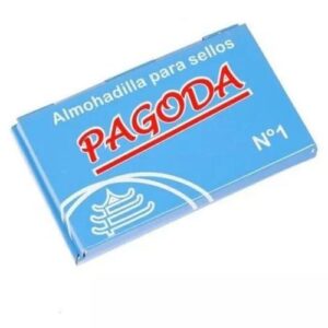 Almohadilla Pagoda Metalica N° 1 - 10x6 cm.