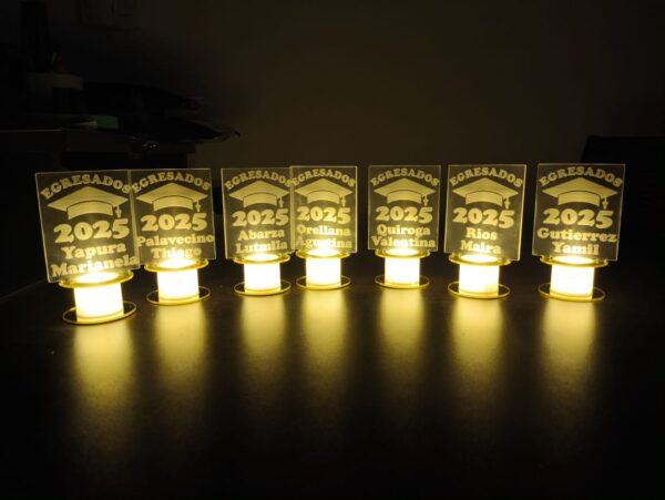 Souvenir Led personalizado en acrílico