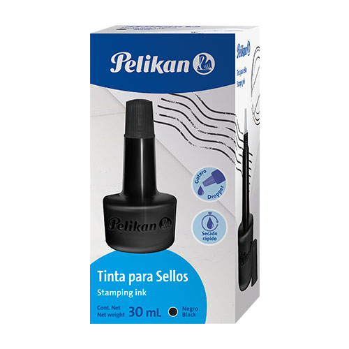 Tinta Sello Goma Pelikan - 30 ml.