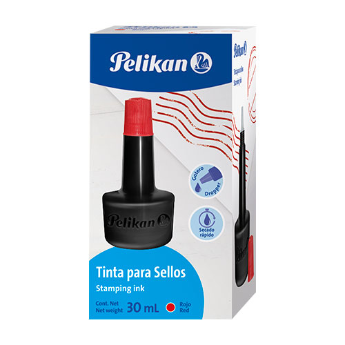 Tinta Sello Goma Pelikan - 30 ml.
