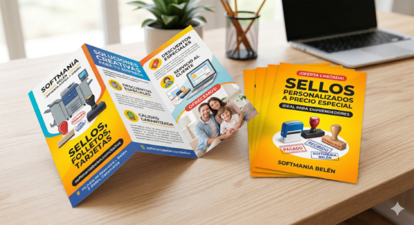Impresión de Folletos y Flyers Publicitarios