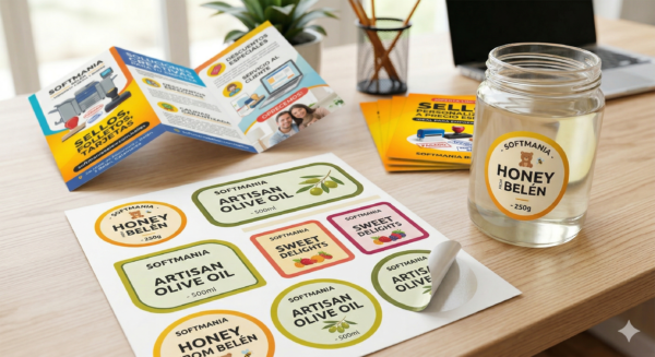 Impresión de Stickers y Etiquetas Autoadhesivas